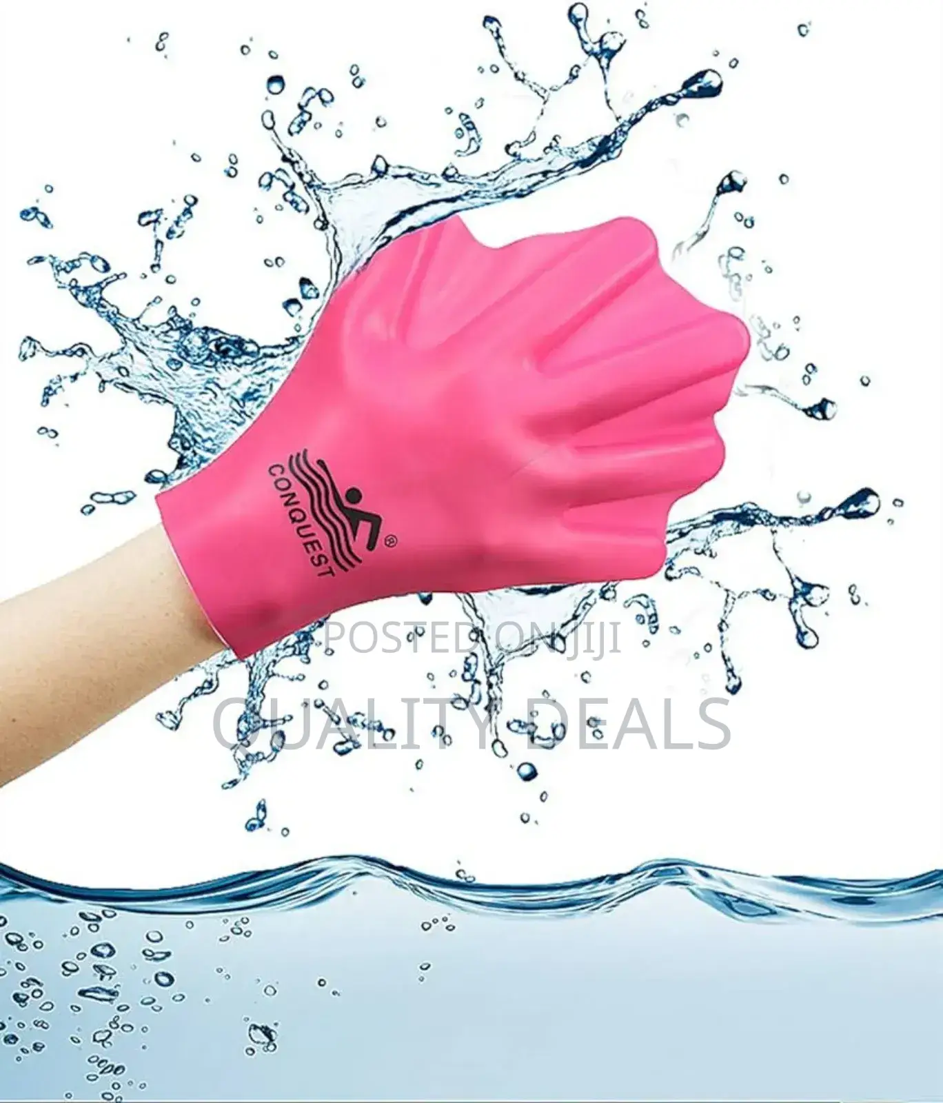 Silicone Swimming Gloves