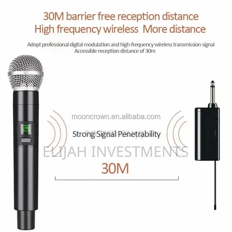 Barrier Free Reception Distance Wireless Microphone