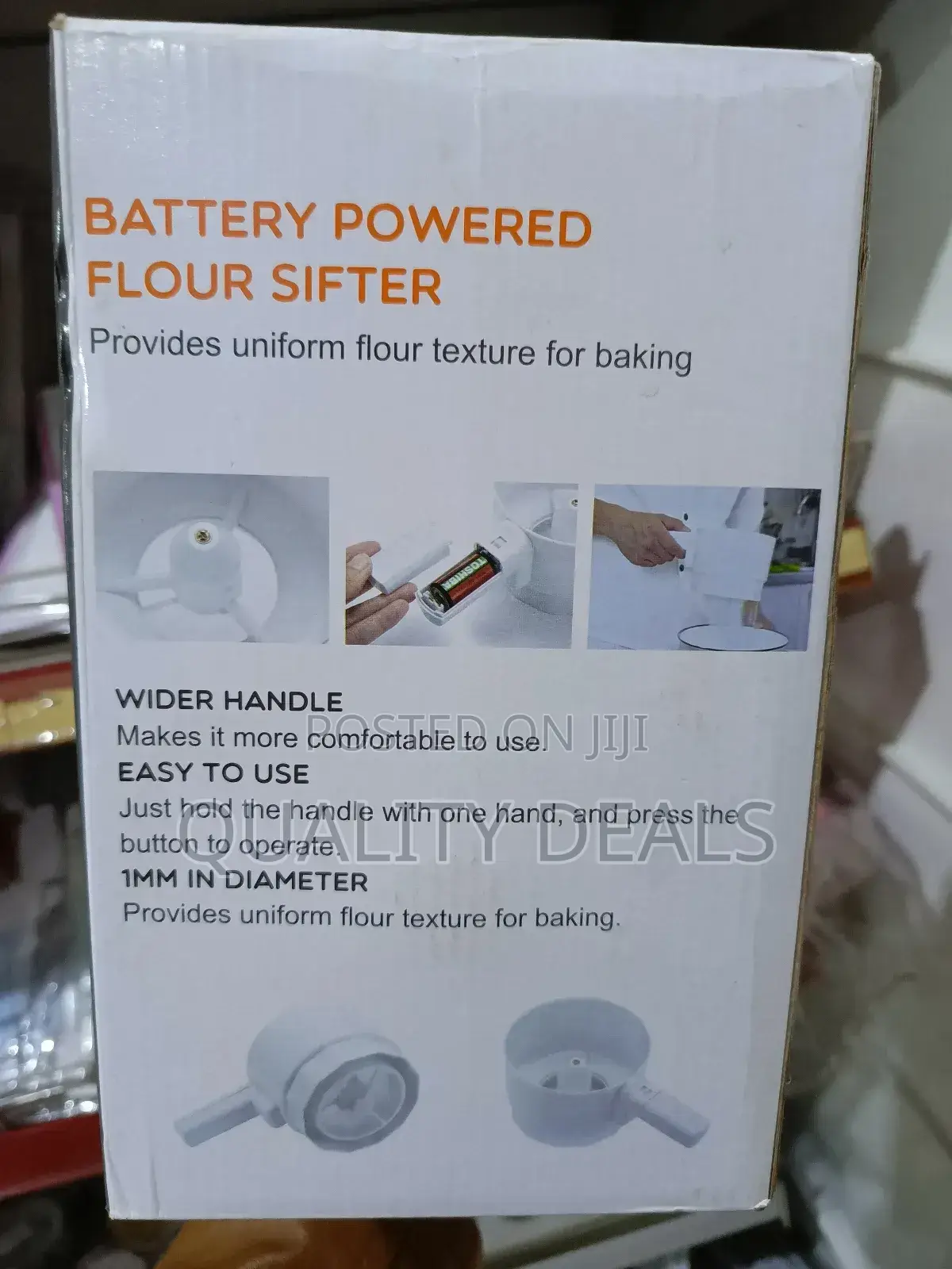 Battery Powered Flour Sifter