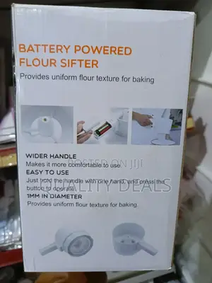 Battery Powered Flour Sifter