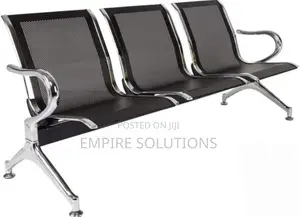 Aluminium Waiting Chair Blue, Wholesale