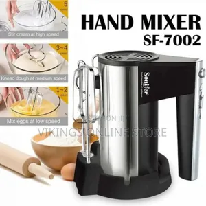 Sonifer Hand Mixer With Turbo Function and Steel Brushes