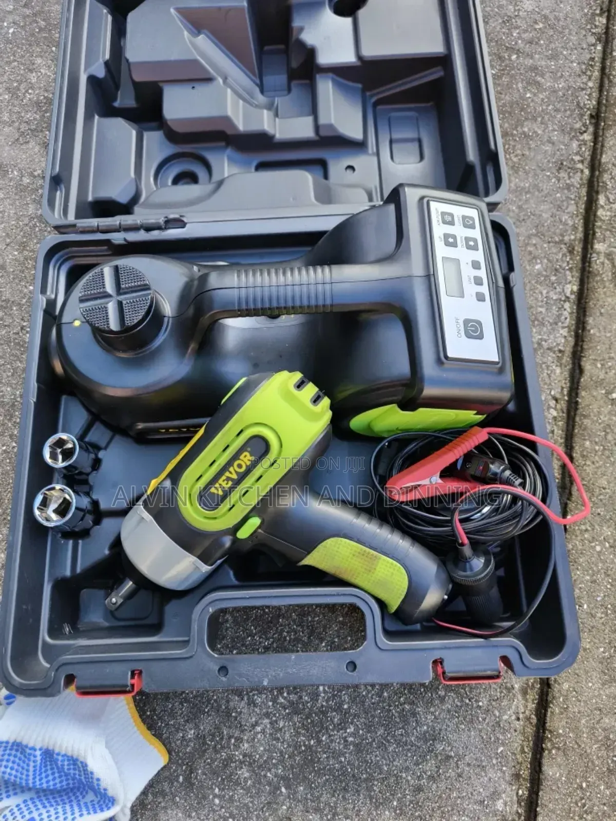 Electric Car Jack 4 in 1