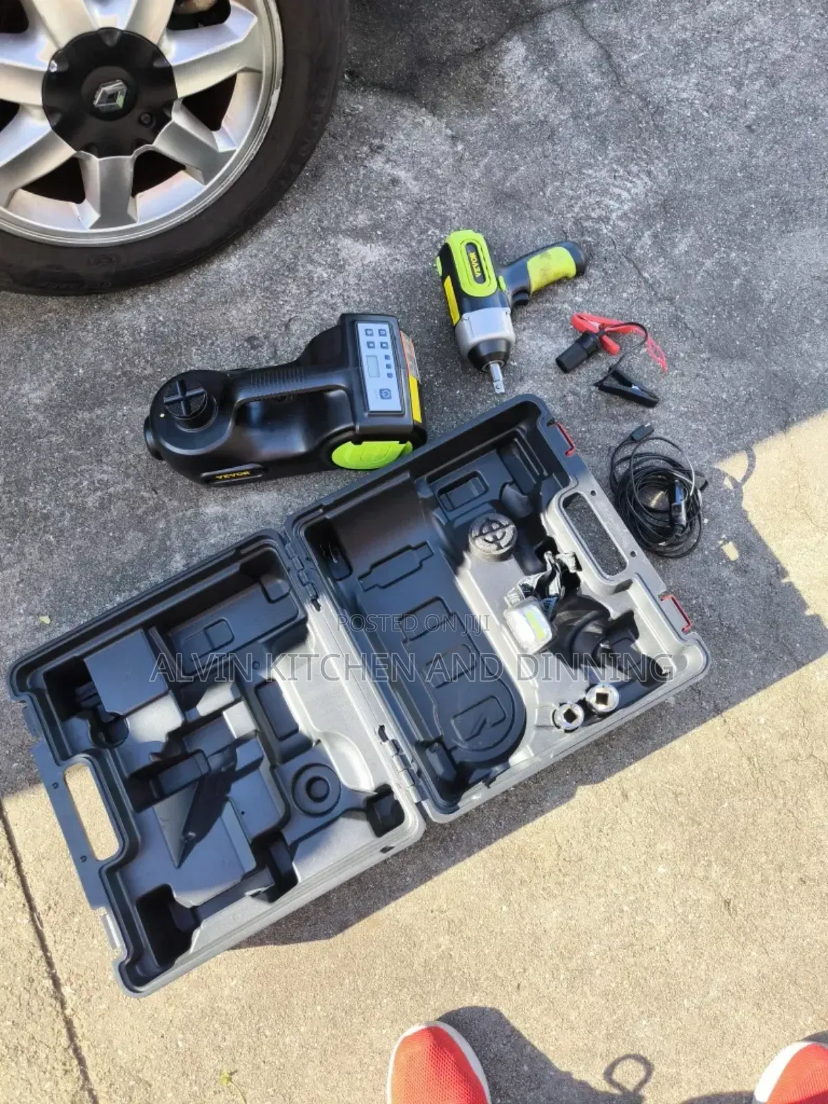 Electric Car Jack 4 in 1