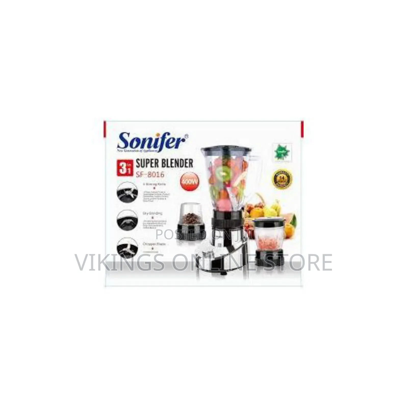 Sonifer 3 in 1 Super Blender SF8016