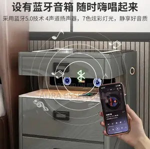 Smart Safe Bedside Table