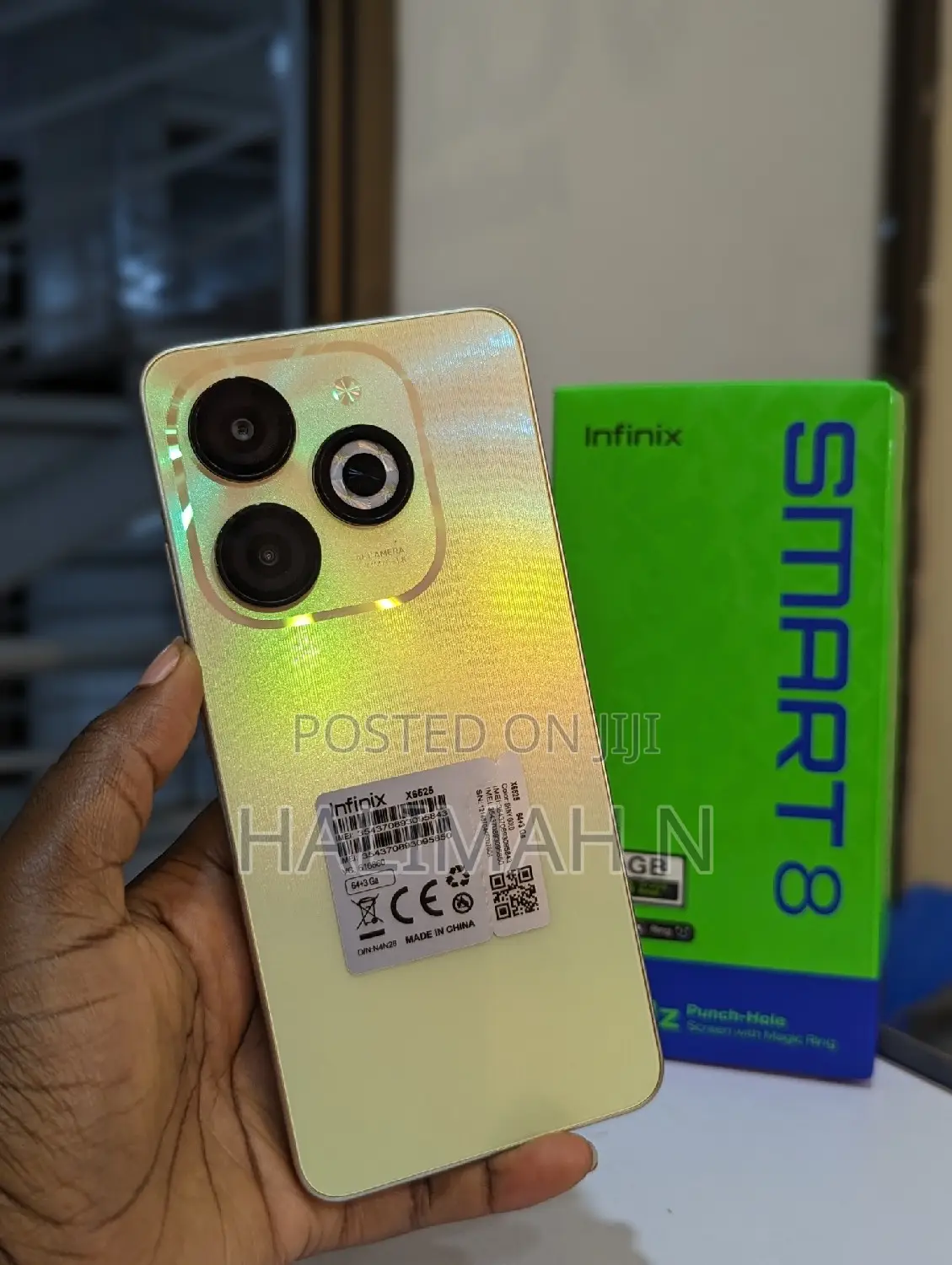 New Infinix Smart 8 64 GB Rose Gold