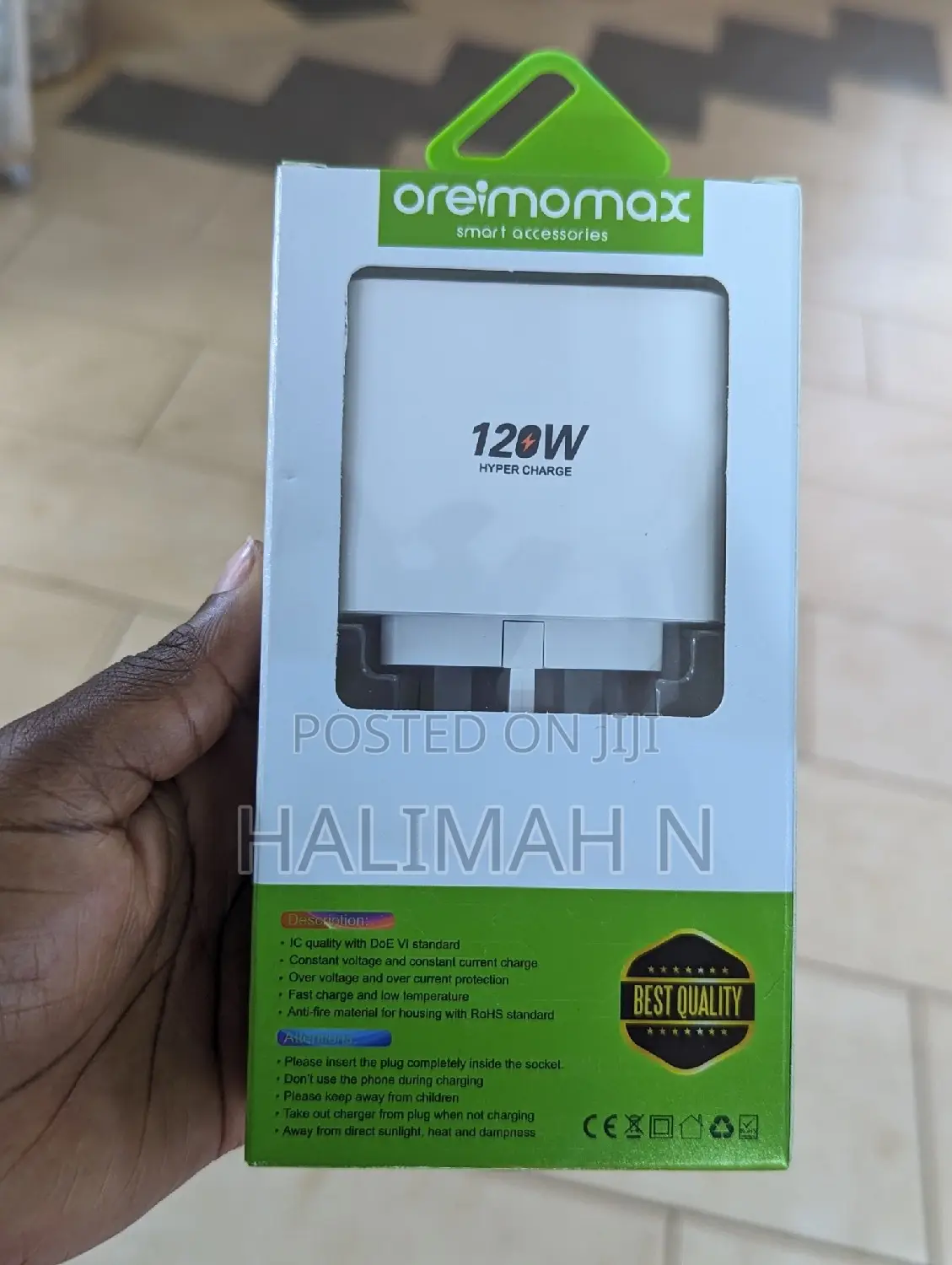 Superfast Charger 120watts
