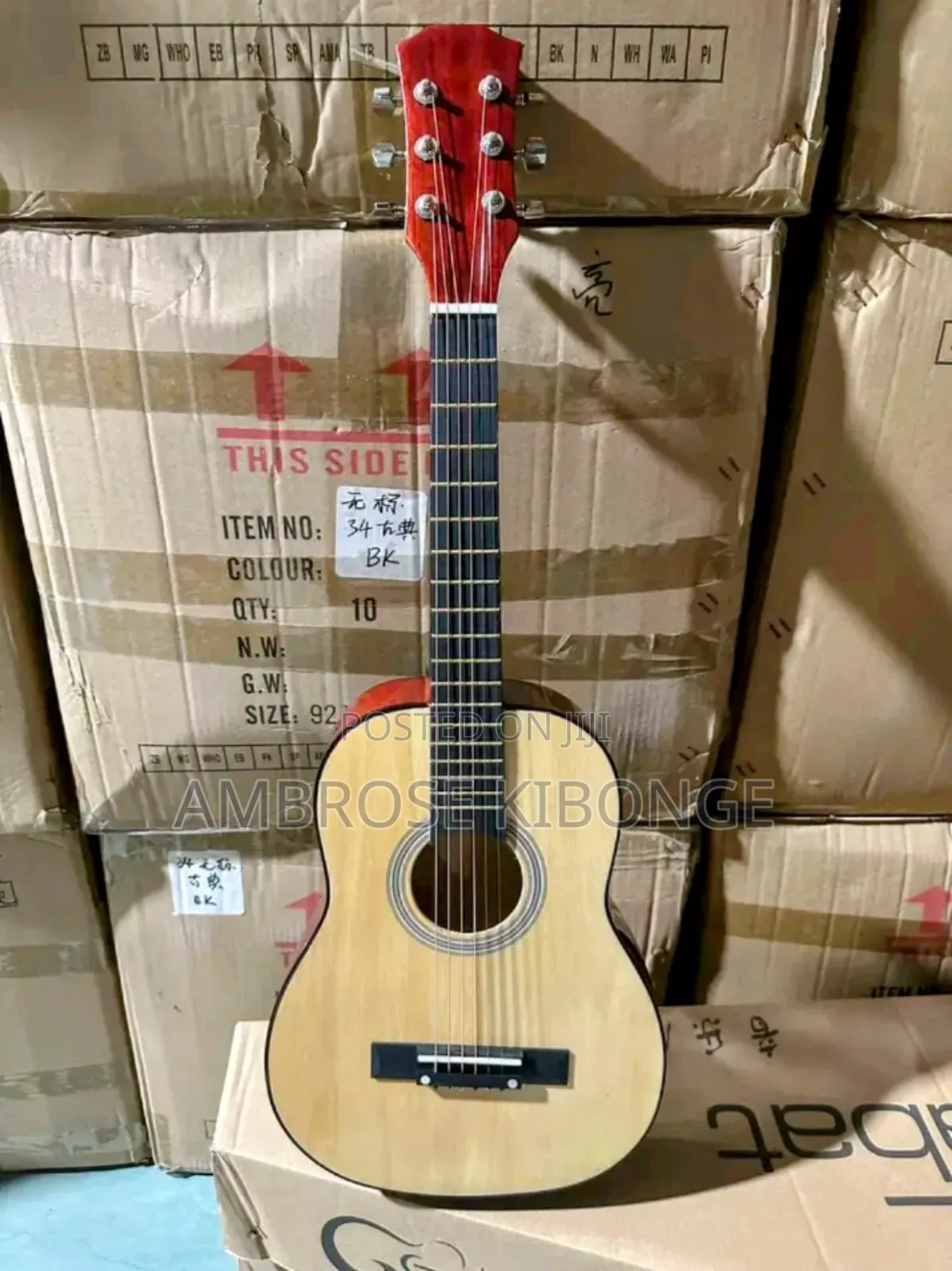 Home Practice Portable Acoustic/Box Guitars 6strings