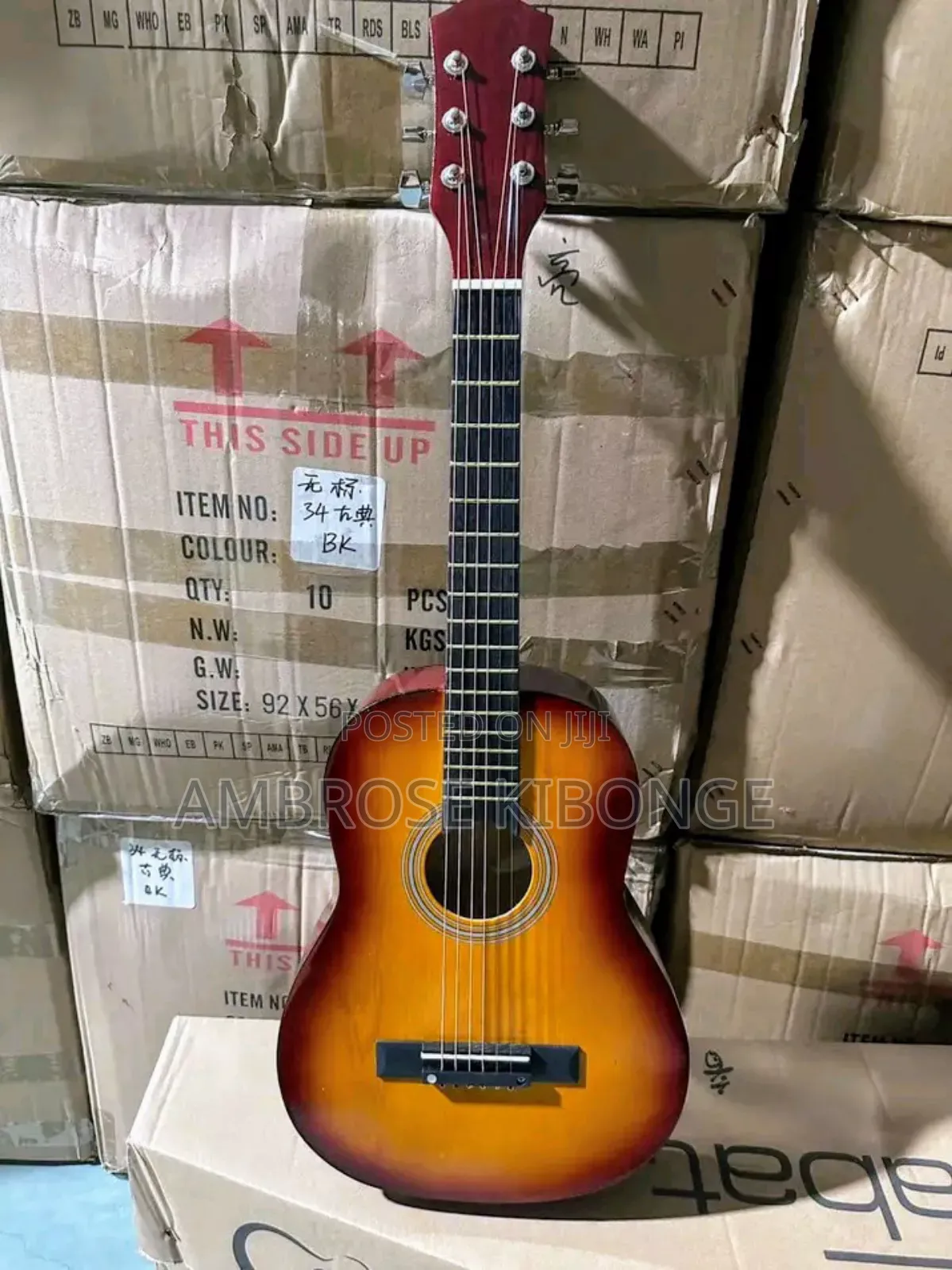 Home Practice Portable Acoustic/Box Guitars 6strings