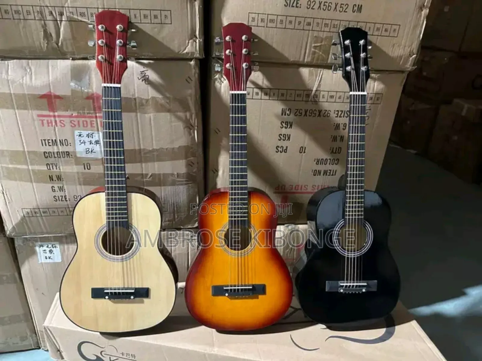 Home Practice Portable Acoustic/Box Guitars 6strings