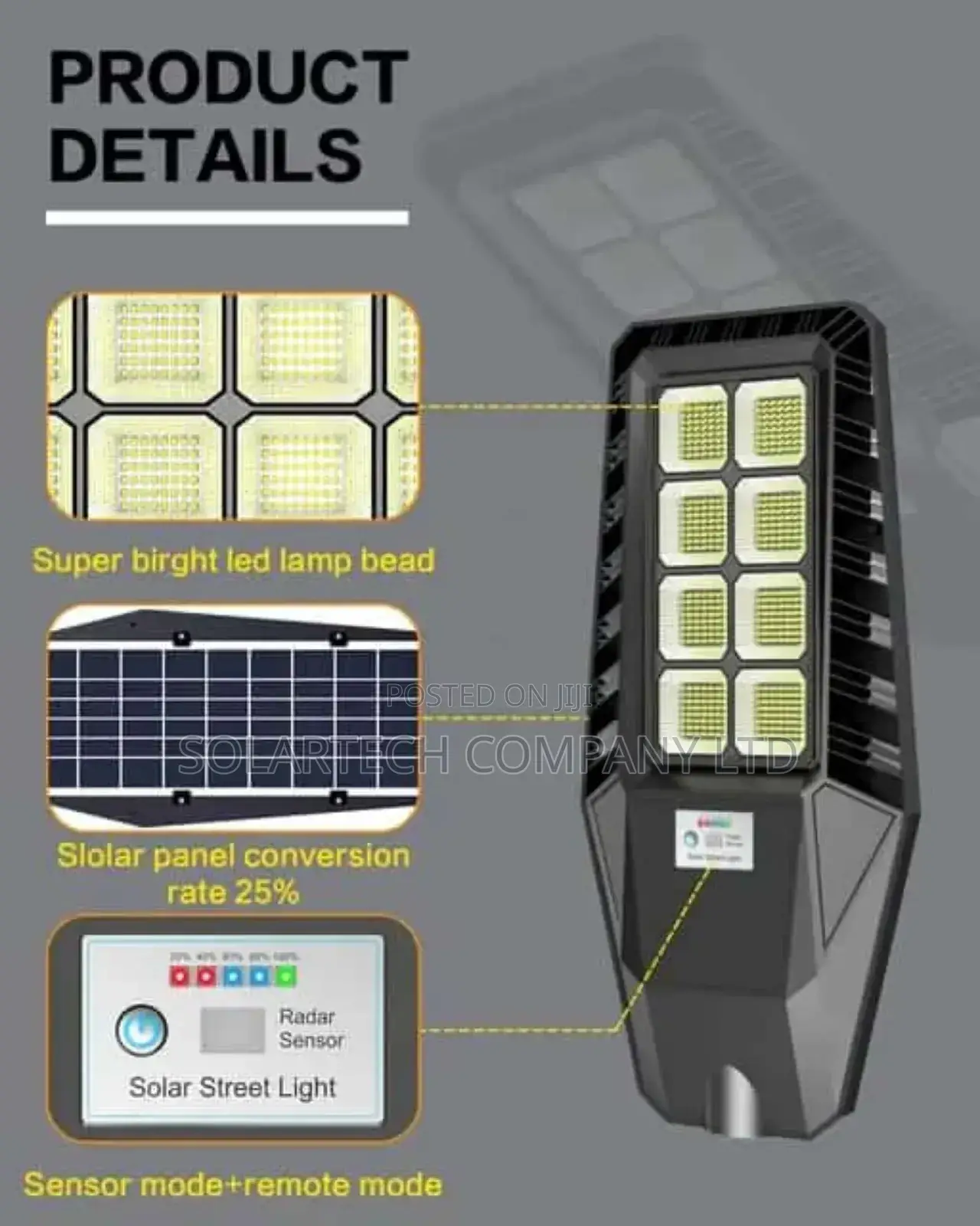 400w GSL Solar Street Lights Orig