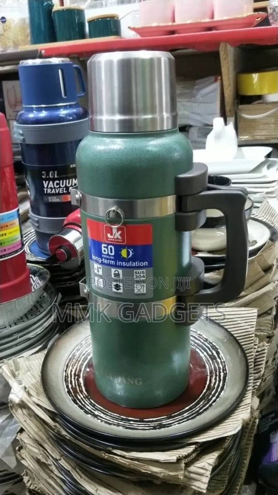Thermos 3000ml All Stainless Steel Thermos Bottle Large