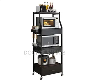 Multilayer Household Kitchen Floor Shelf