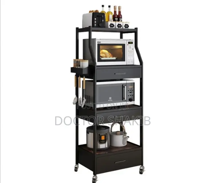 Multilayer Household Kitchen Floor Shelf