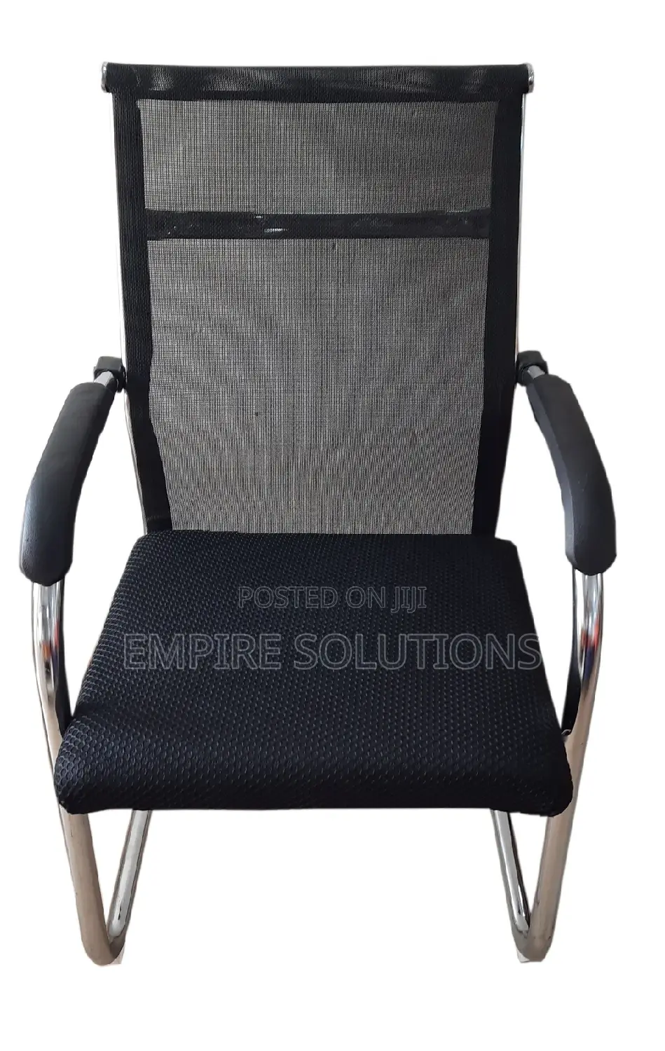 Simple Vistors Chair Mesh Short Back