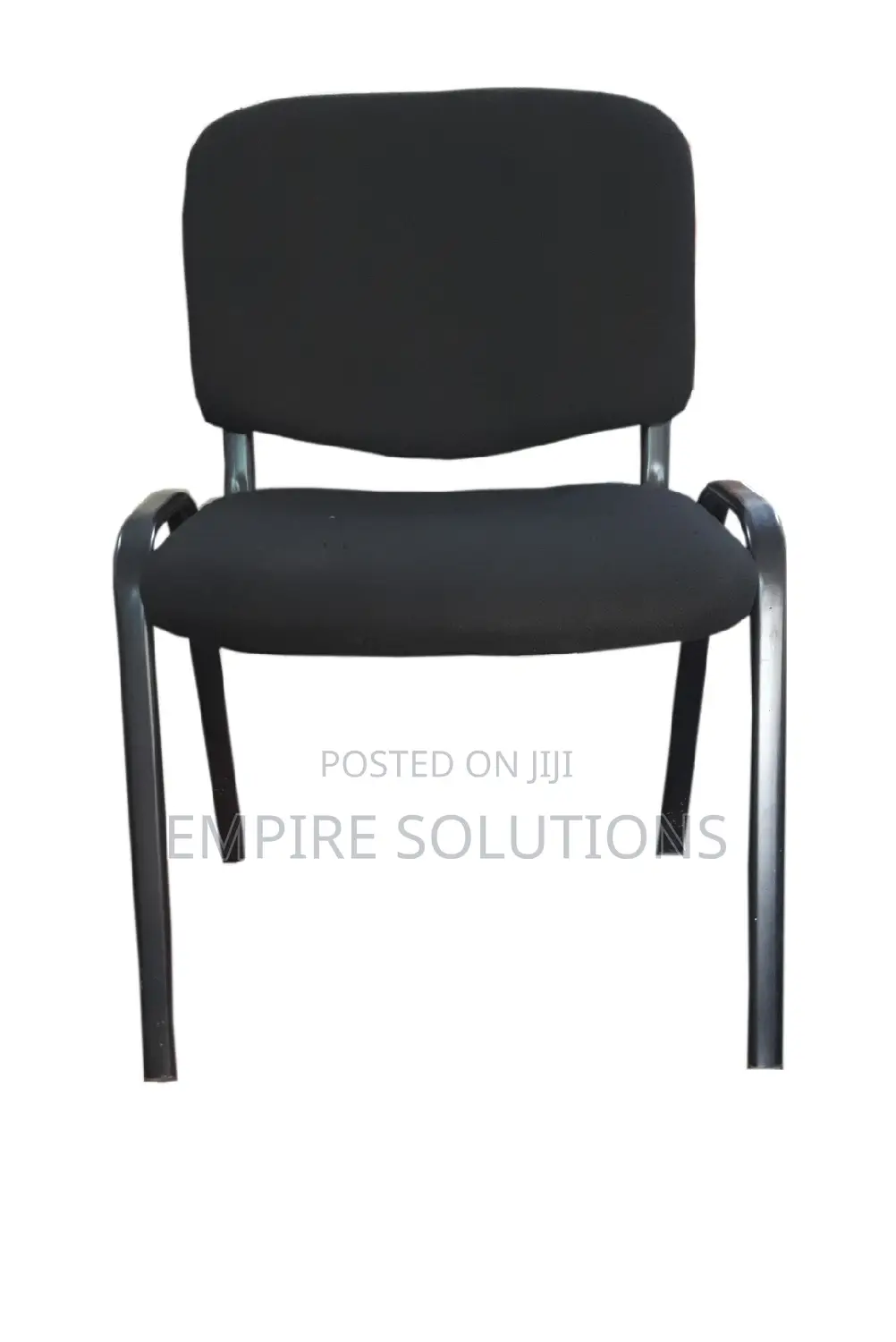 Genuine Visitors Chair/ Waiting Chair Black
