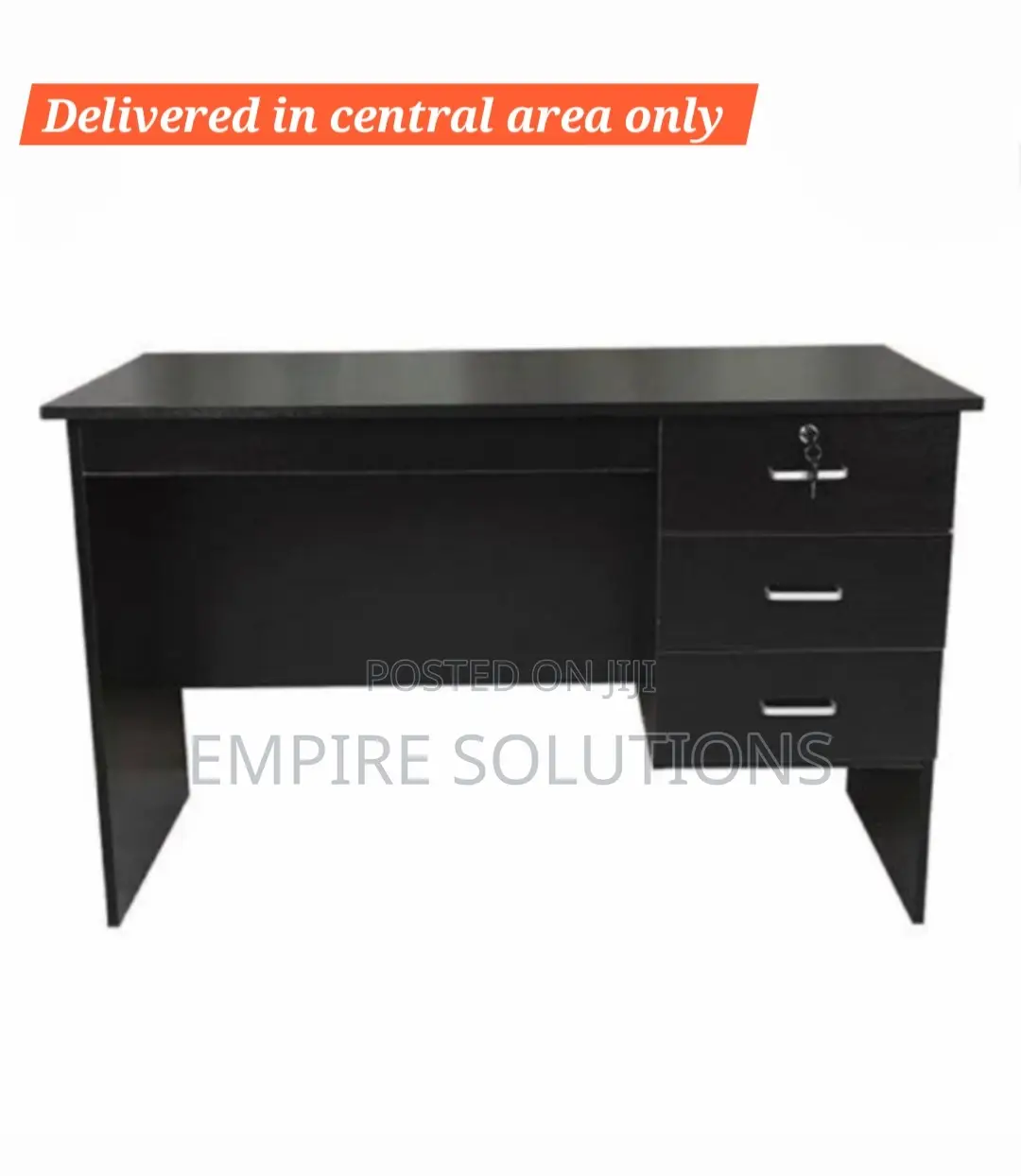 Office Table 120cm Black Colour