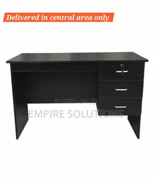 Office Table 120cm Black Colour