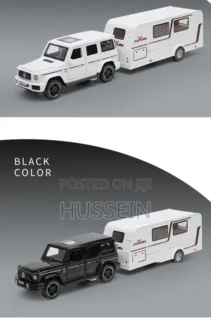 Benz G63 Cullinan Wrangler Trailer Alloy Model Car Toy