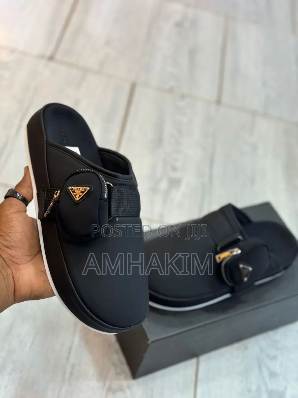 Classic Designer Prada Sandals in Stock