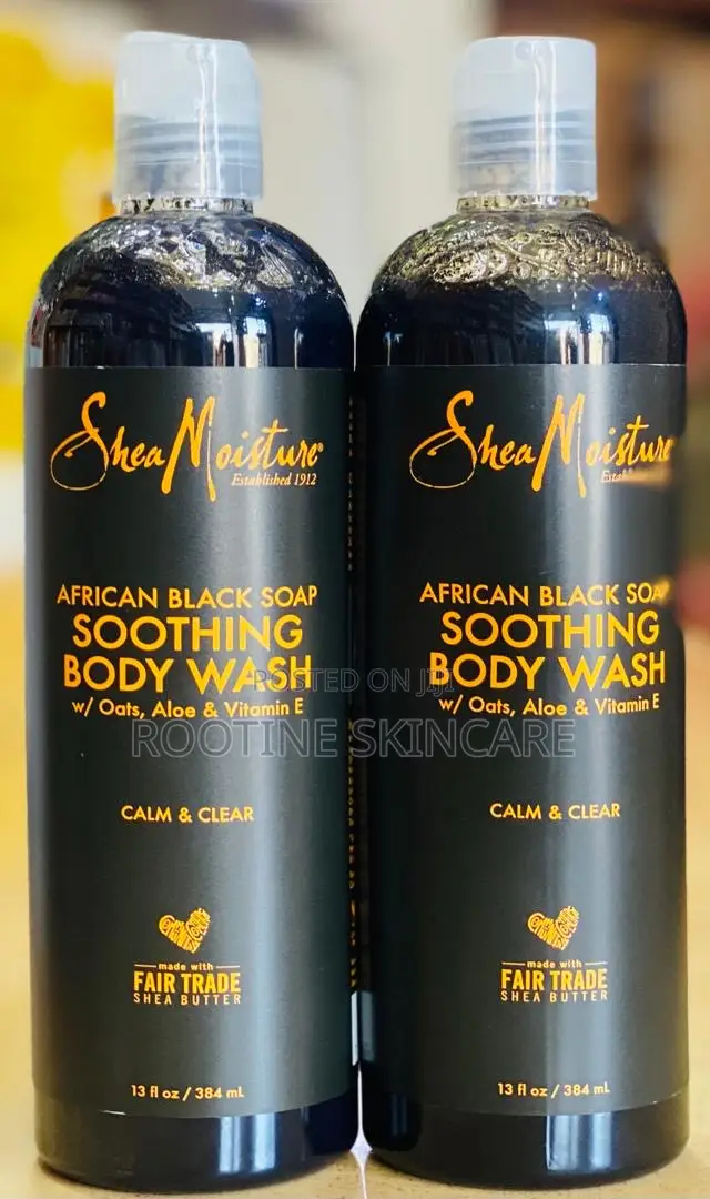 Shea Moisture African Black Soap Soothing Body Wash