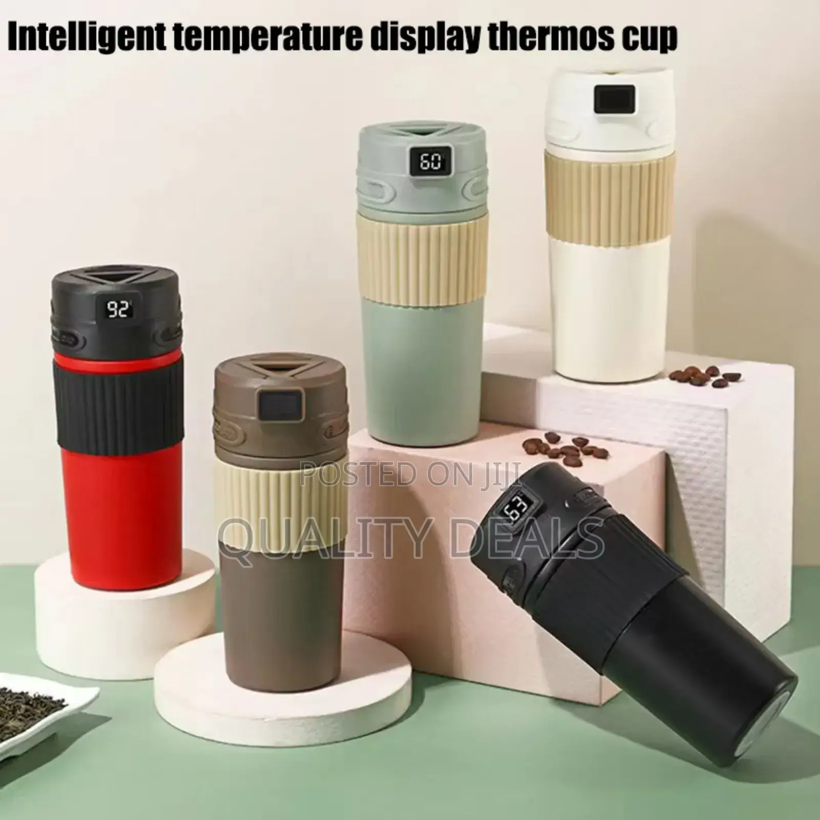 Intelligent Temperature Display Vacuum Mug