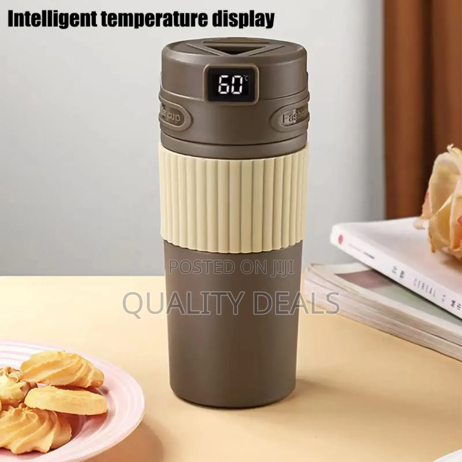 Intelligent Temperature Display Vacuum Mug