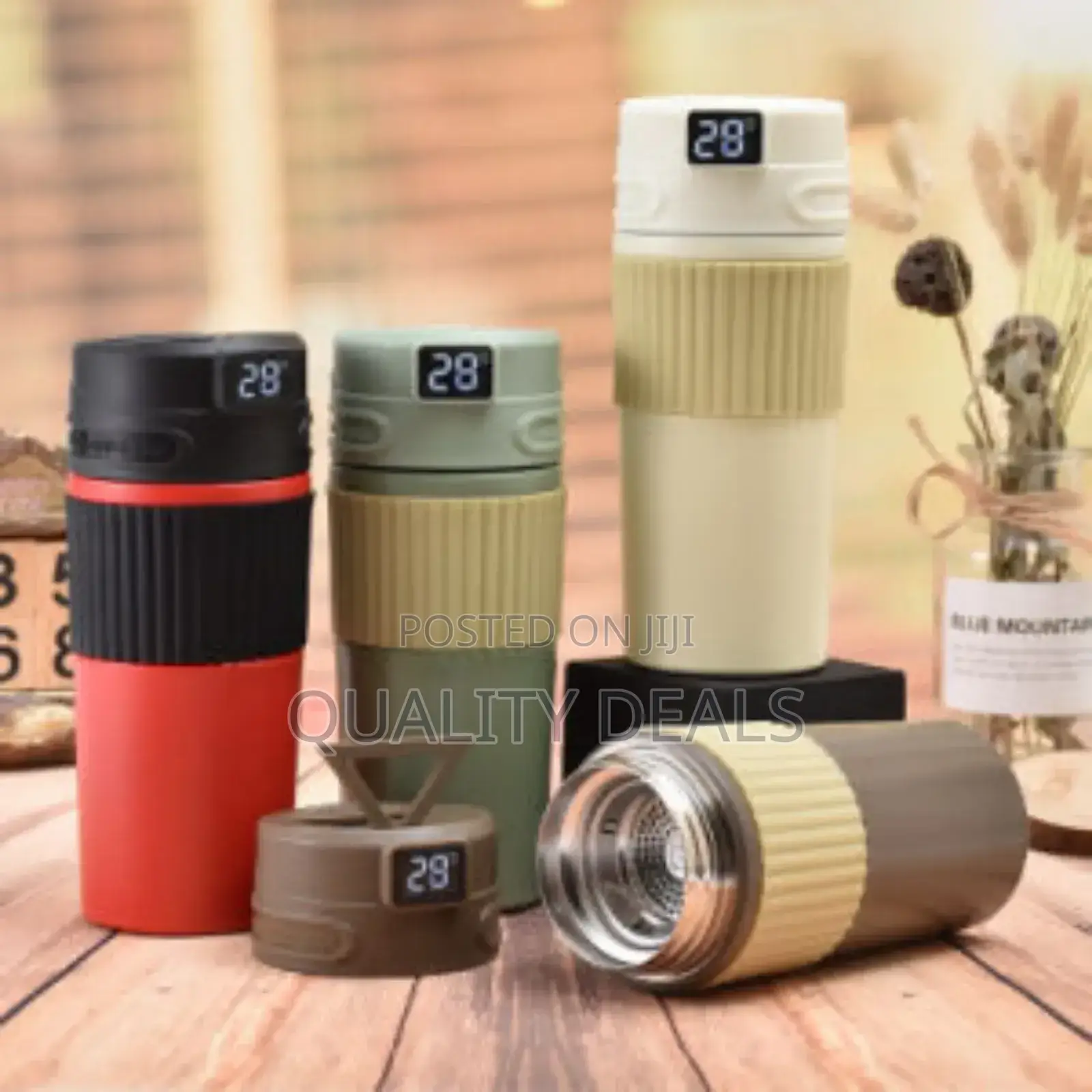 Intelligent Temperature Display Vacuum Mug