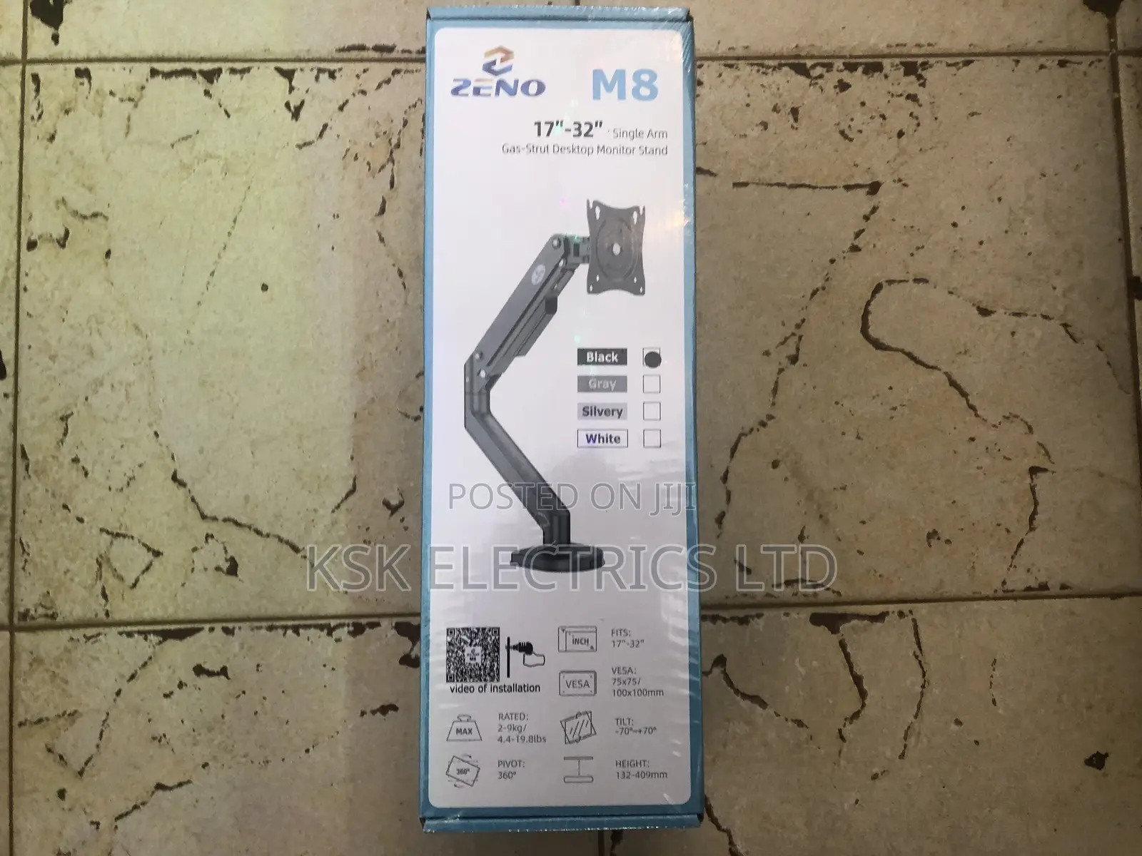 Computer Monitor Stand Mount Flexible Pc Arm Table Clamp