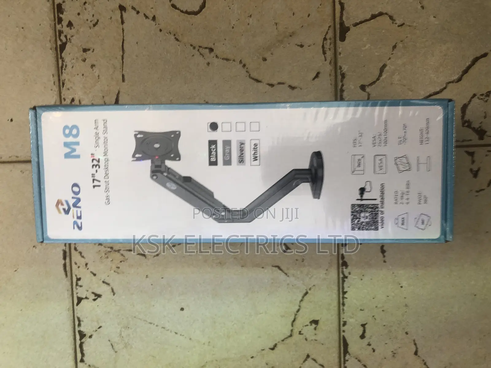 Computer Monitor Stand Mount Flexible Pc Arm Table Clamp