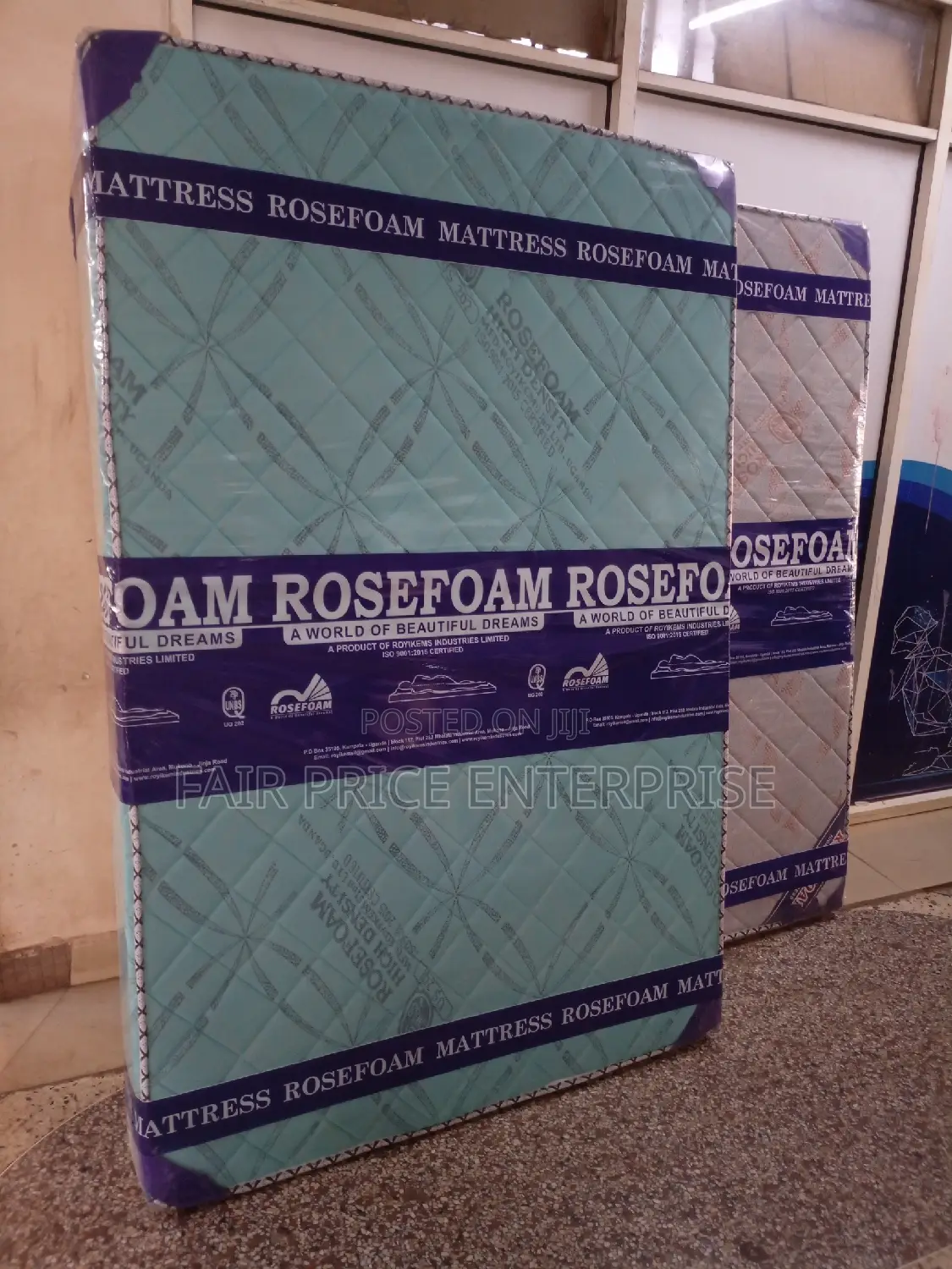 Mattresses High Density Smart 3x6x6 Inches Rosefoam