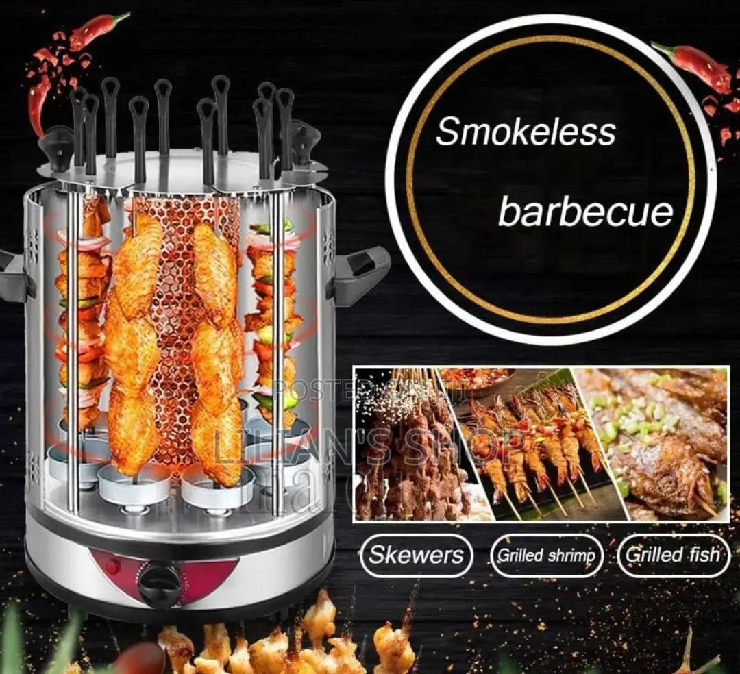 Electric Round BBQ Grill