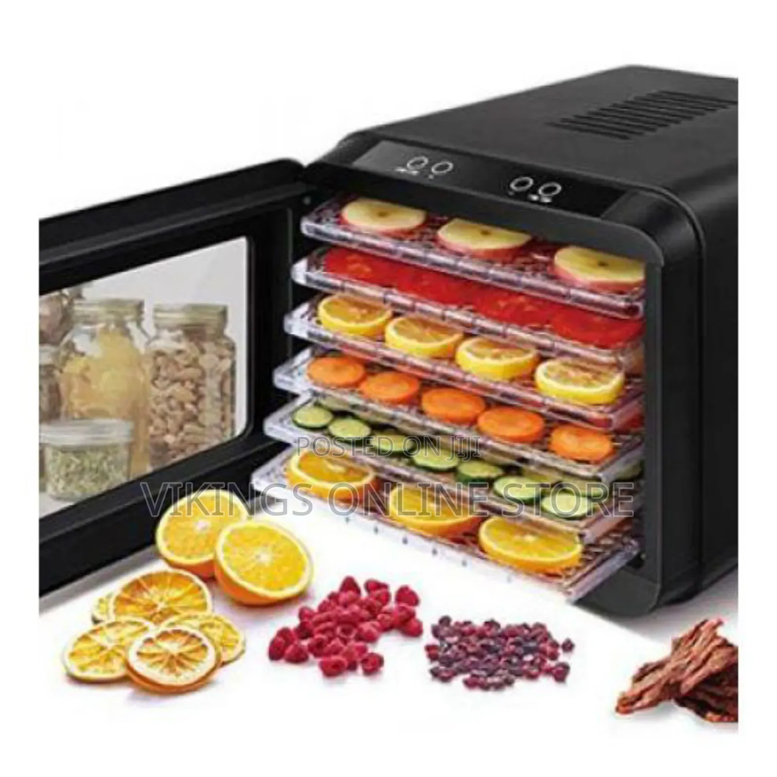 Sonifer 6 Times;Layers Food Dehydrator/Dryer