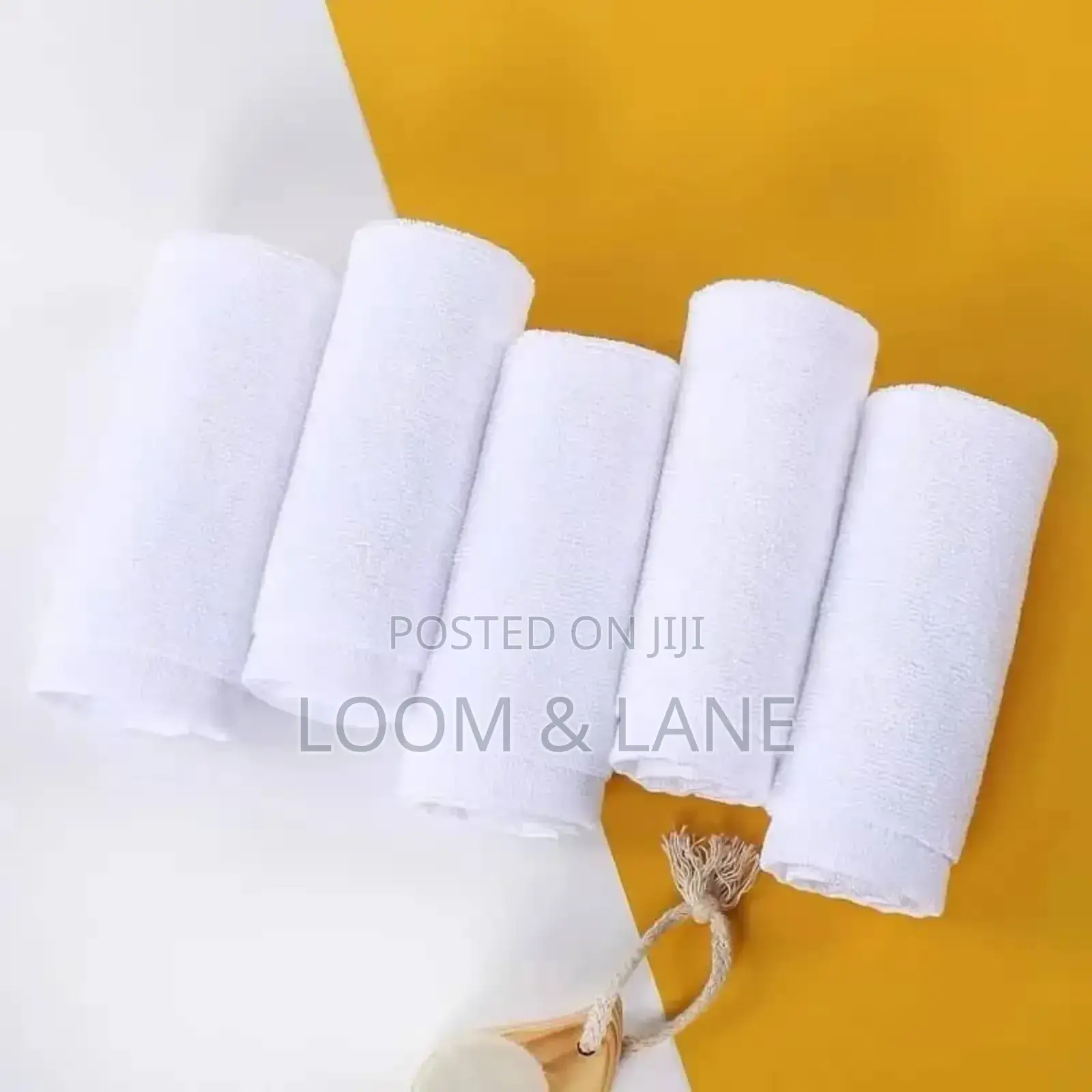 5pcs Pure Cotton Face Cleaning Towels