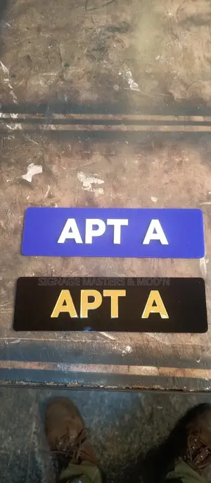 2d Door Labels