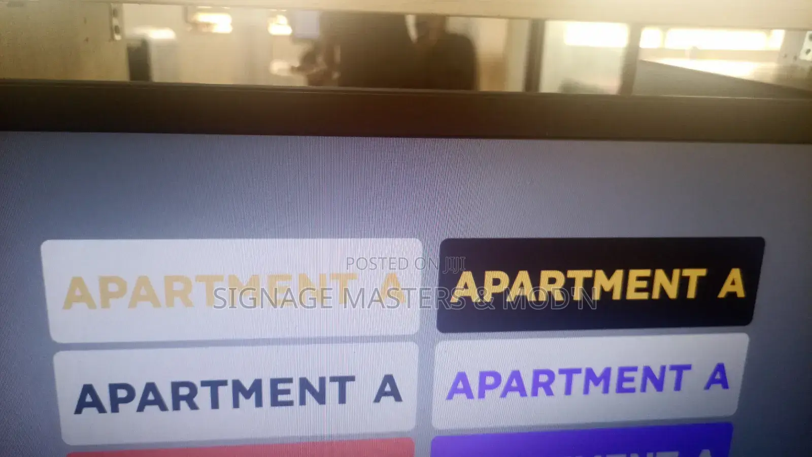 2d Door Labels