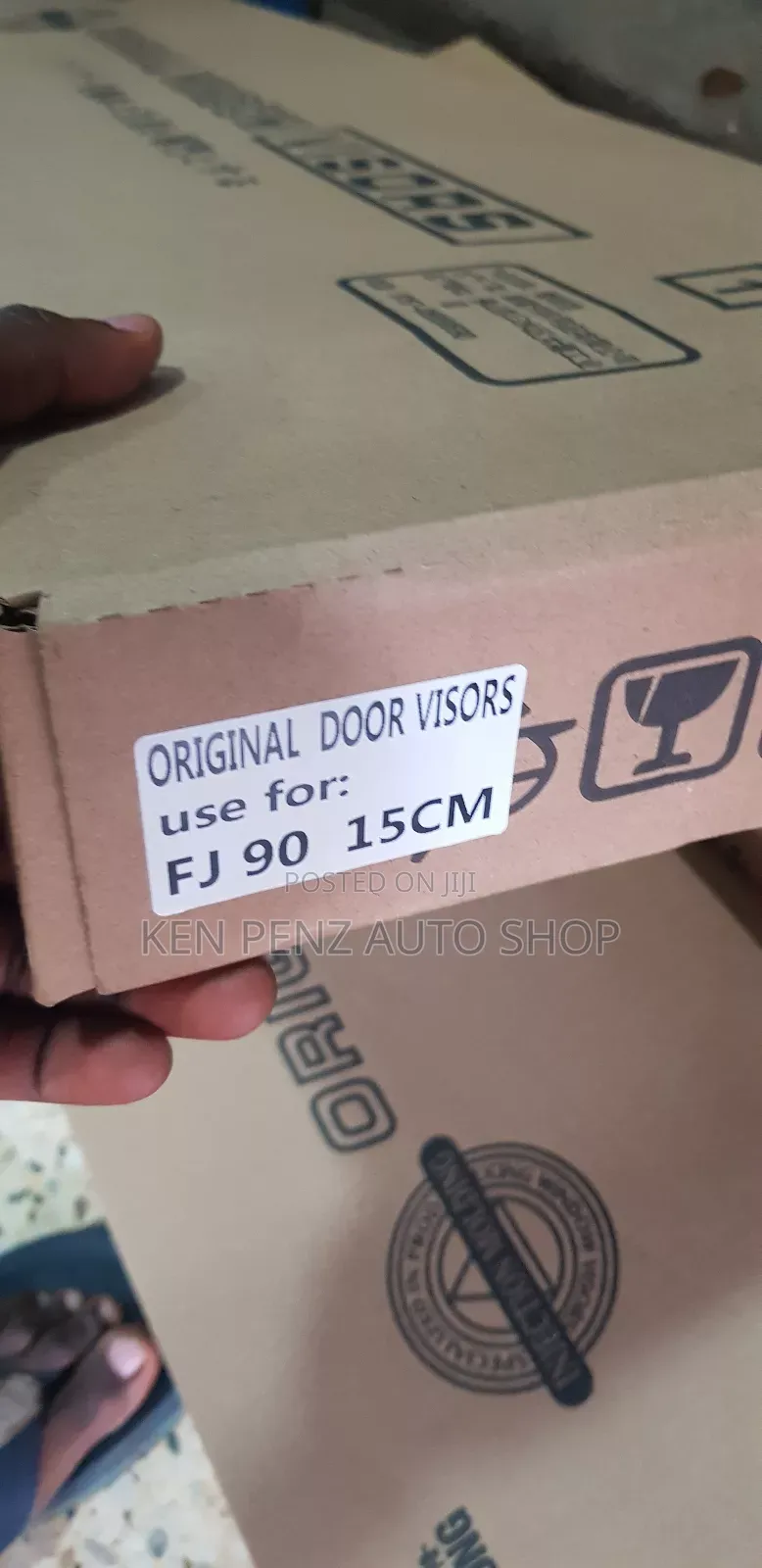 Landcruiser Tx 1998 Rainshields a/ Obusasi (Original)