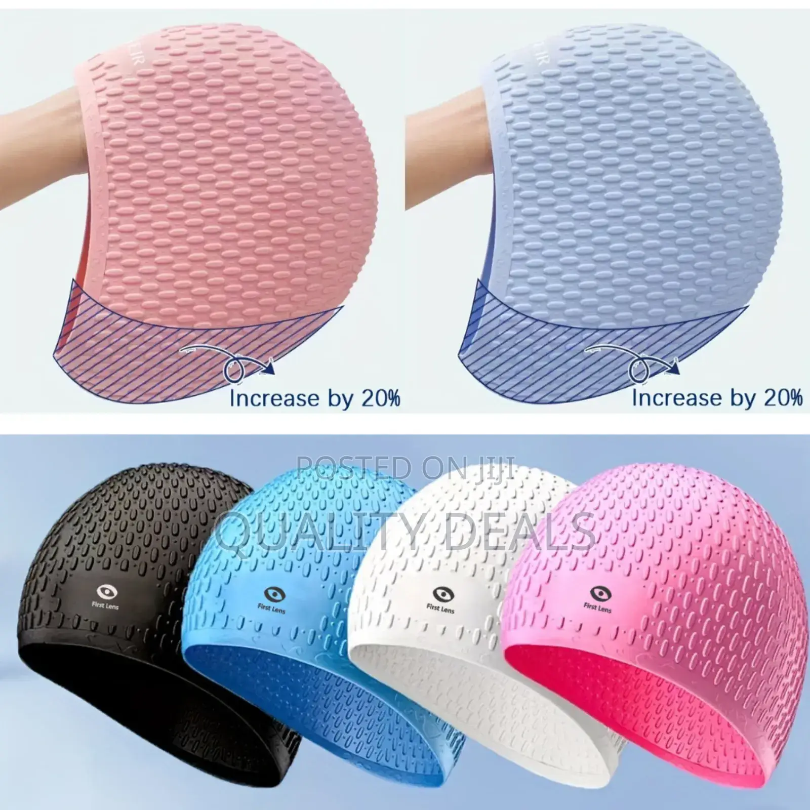 Silicone Swimming Cap Bathing Cap