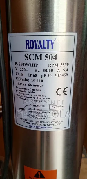 Submersible Water Pump 66m (218feet)