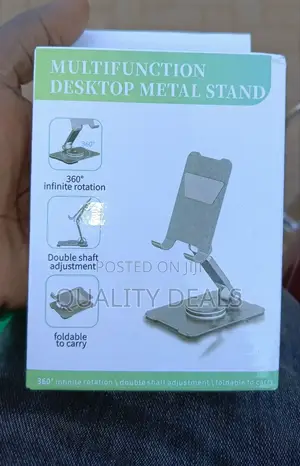 Universal Phone and Tablet Rotating Desktop Stand