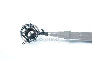 Shock Mount for Shotgun Microphone Fits 5/8 Inch Boom Pole