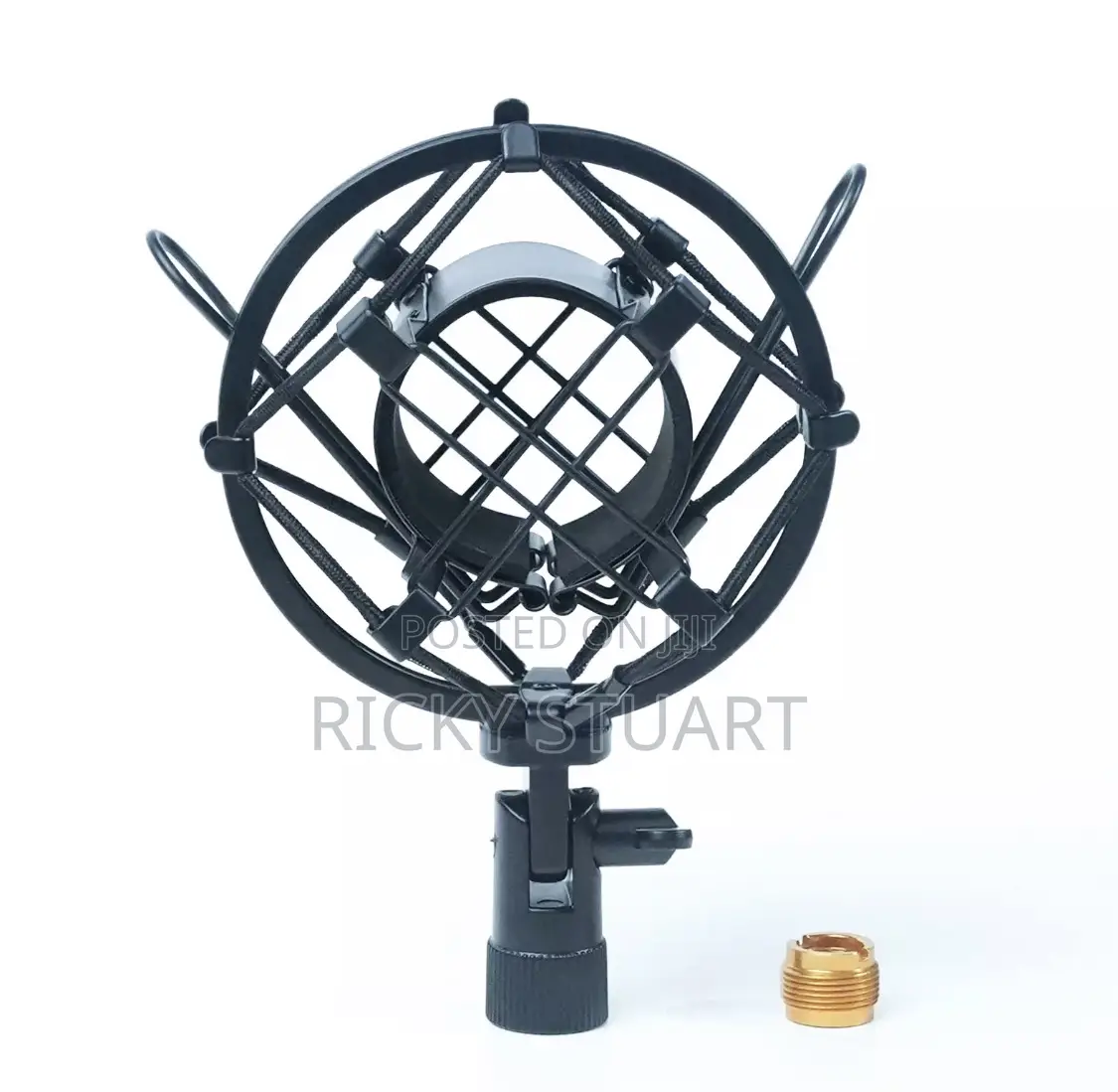 Shock Mount for Shotgun Microphone Fits 5/8 Inch Boom Pole