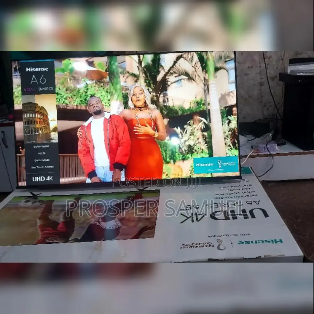 Brand New Hisense 55 Inches Digital Smart Uhd4k Flat Screen