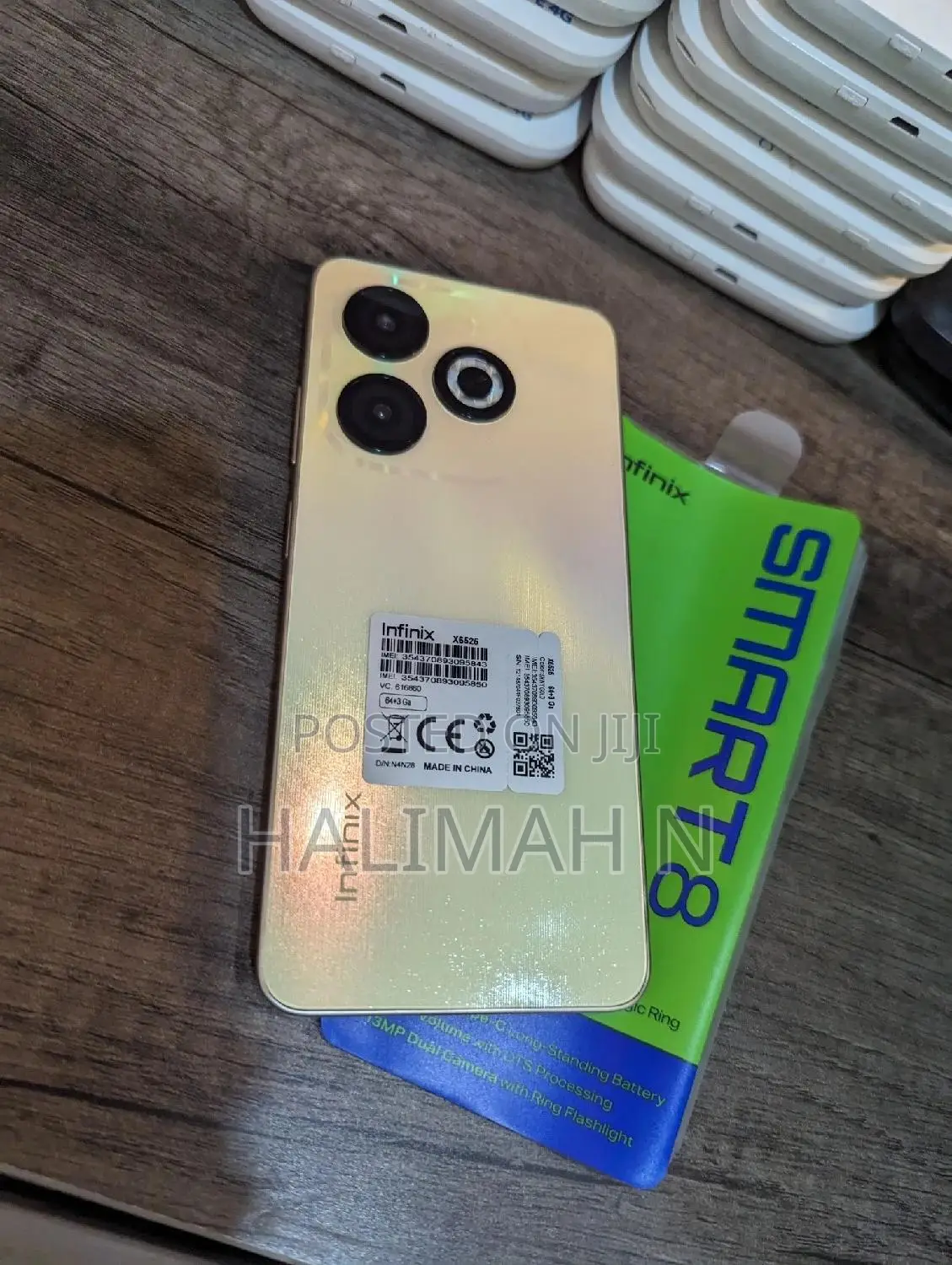 New Infinix Smart 8 64 GB Rose Gold