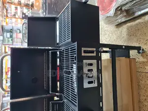 Commercial Double BBQ Grill Stove Both Charcoal and Gas