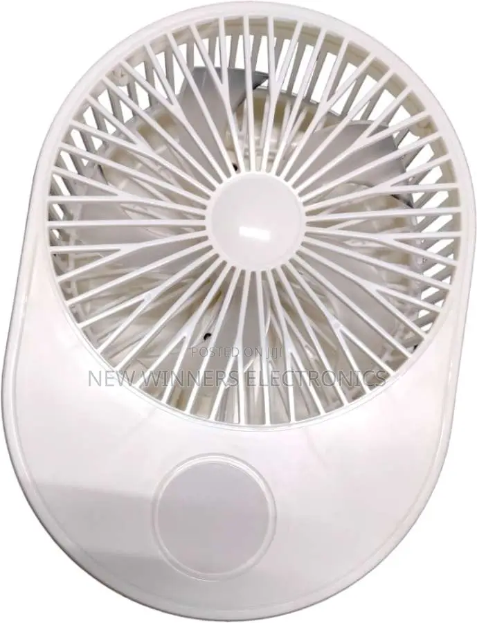 The Folding Five Blades Recheageble Table Fan