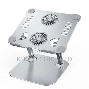 Aluminum Alloy Double-Layer Double Pole Lifting Folding Fan