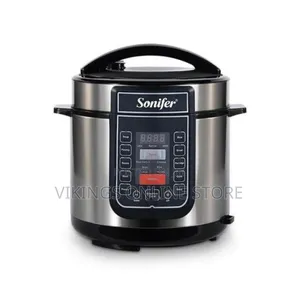 Sonifer 5.0L Electric Pressure Cooker Silver Model: SF- 4019