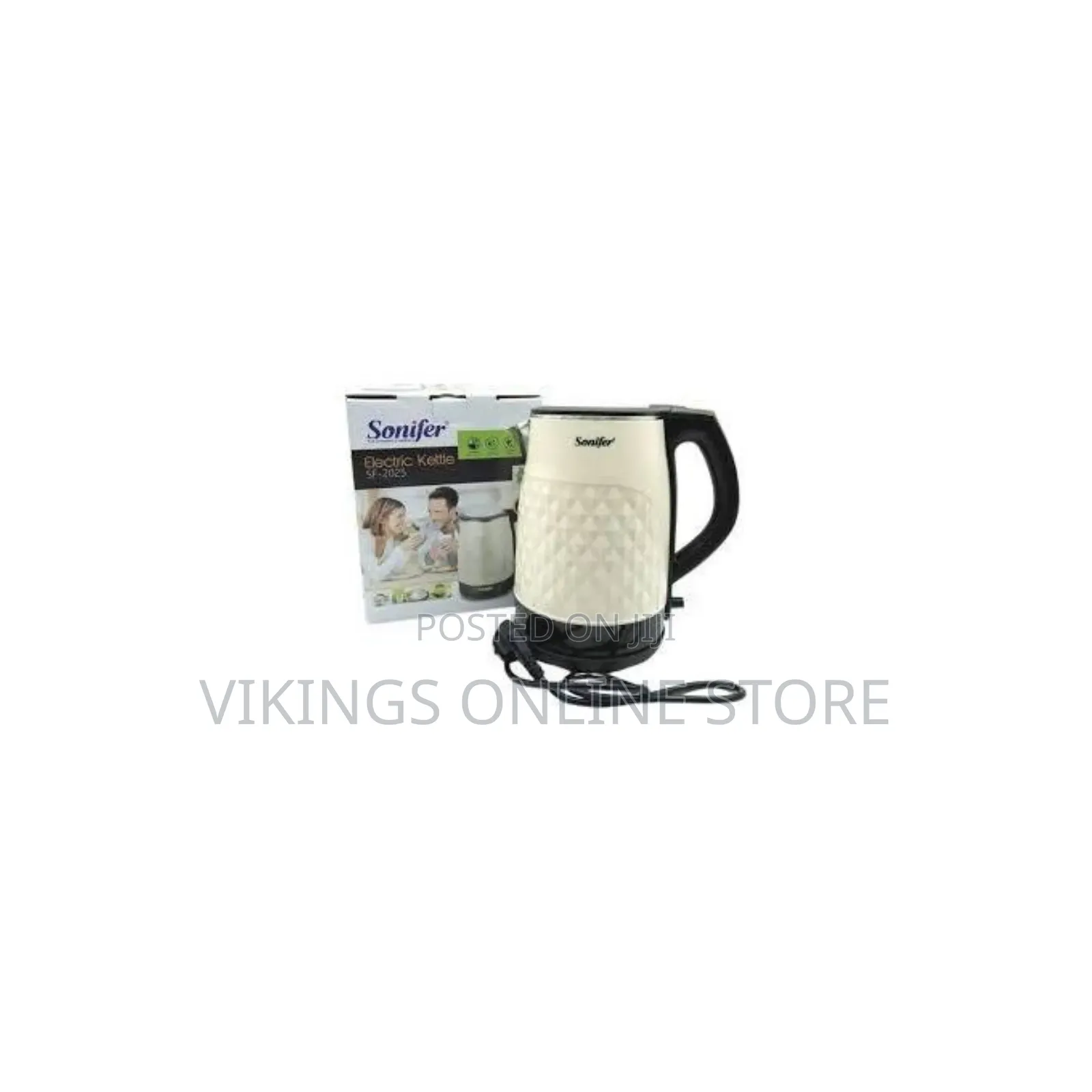 Sonifer Electric Kettle 1.8L - Beige